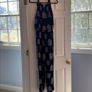 Sam Edelman navy blue jumpsuit